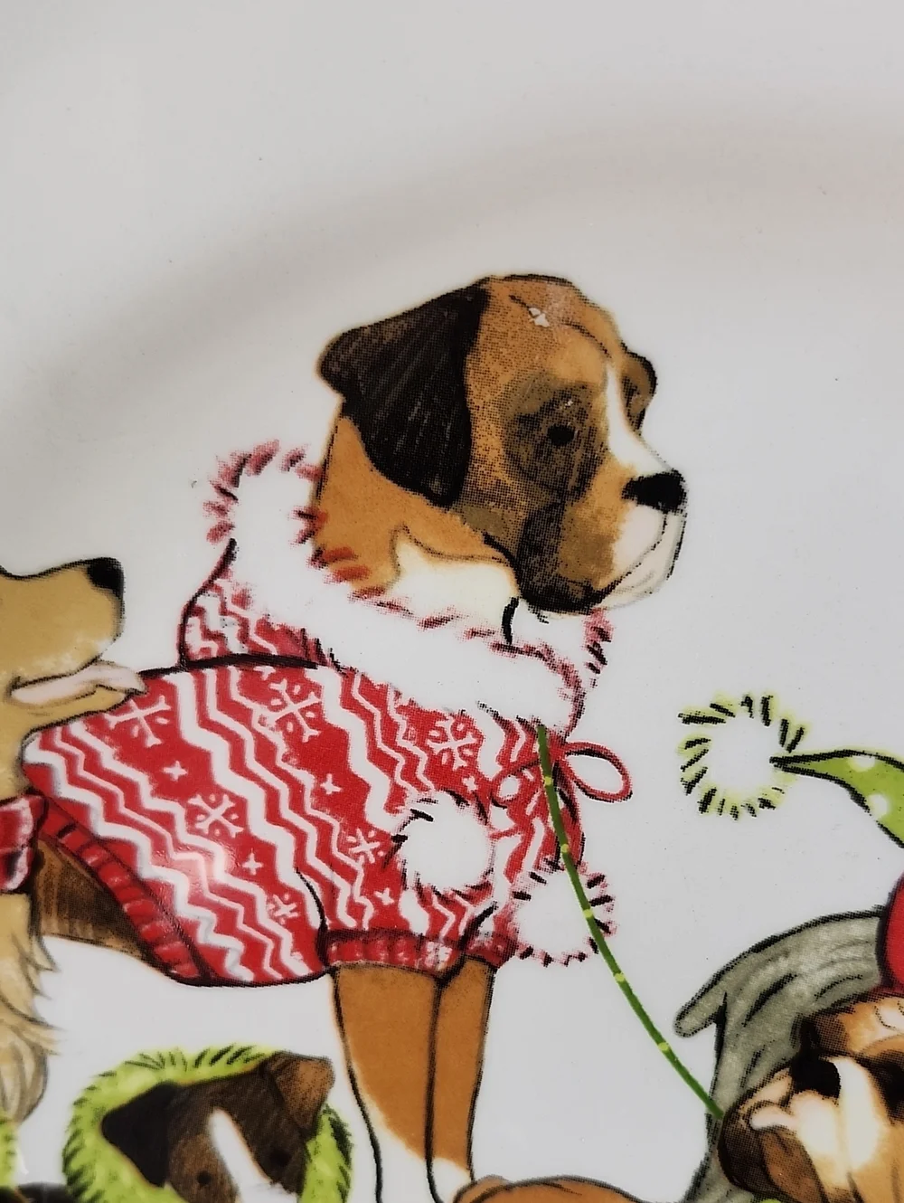 PIER 1 PARK AVENUE PUPPIES COLLECTION PLATE
